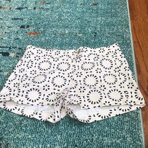 Patterned J-crew shorts